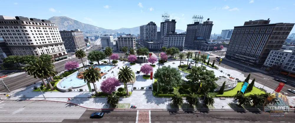 Guide d'achat : Place des Cubes Fleuri | Mapping FiveM