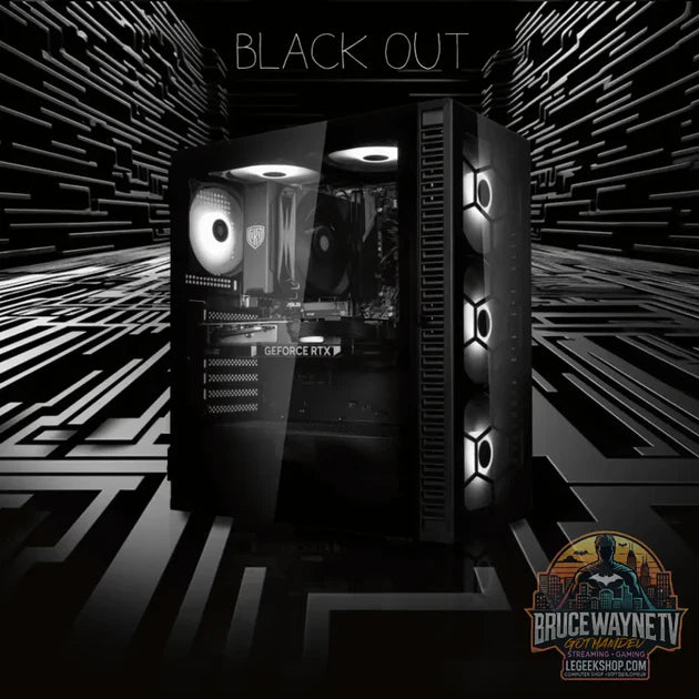 Guide d'achat : Gaming PC Black Out - AMD Ryzen 5 7600X, NVIDIA GeForce RTX 4060 Ti