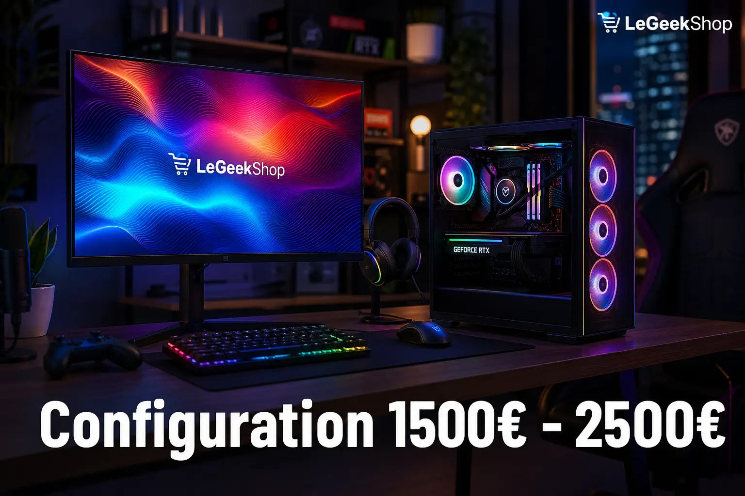 Configuration 1500€ - 2500€ — LeGeekShop