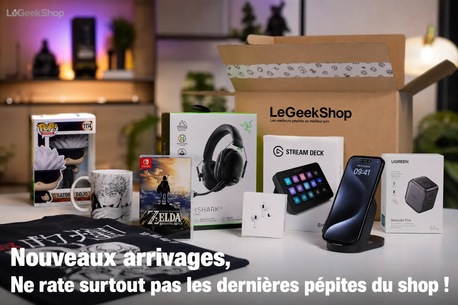 Nouveaux arrivages, Ne rate surtout pas les dernières pépites du shop ! — LeGeekShop
