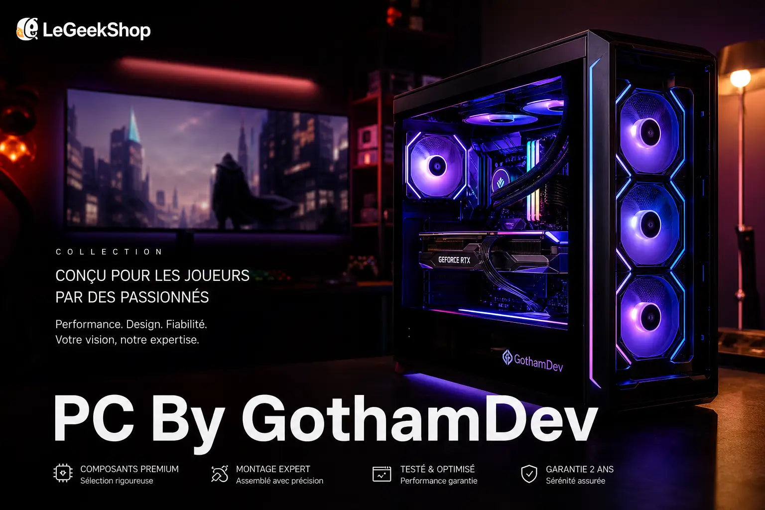 PC "By GothamDev" — LeGeekShop