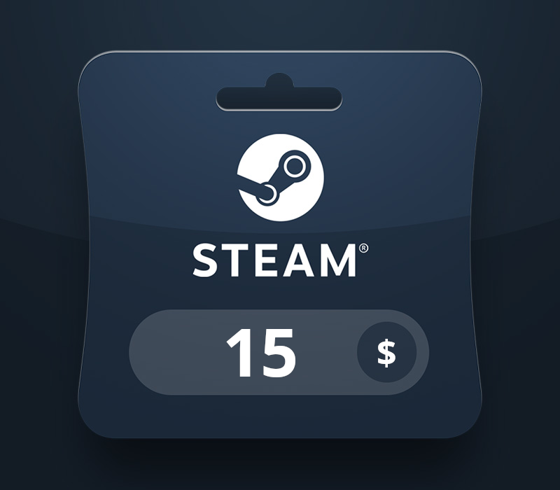 Steam Wallet USD 15 Gift Card NP