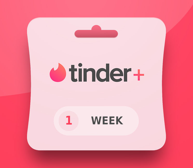 Tinder Plus - 1 Week Subscription Key BH