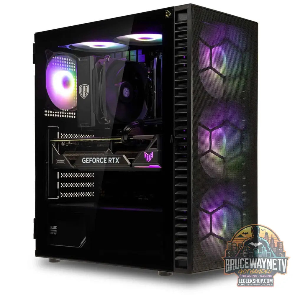 Gaming PC Rogue - AMD Ryzen 5 7600X, NVIDIA GeForce RTX 4070 Ti Super - Legeekshop