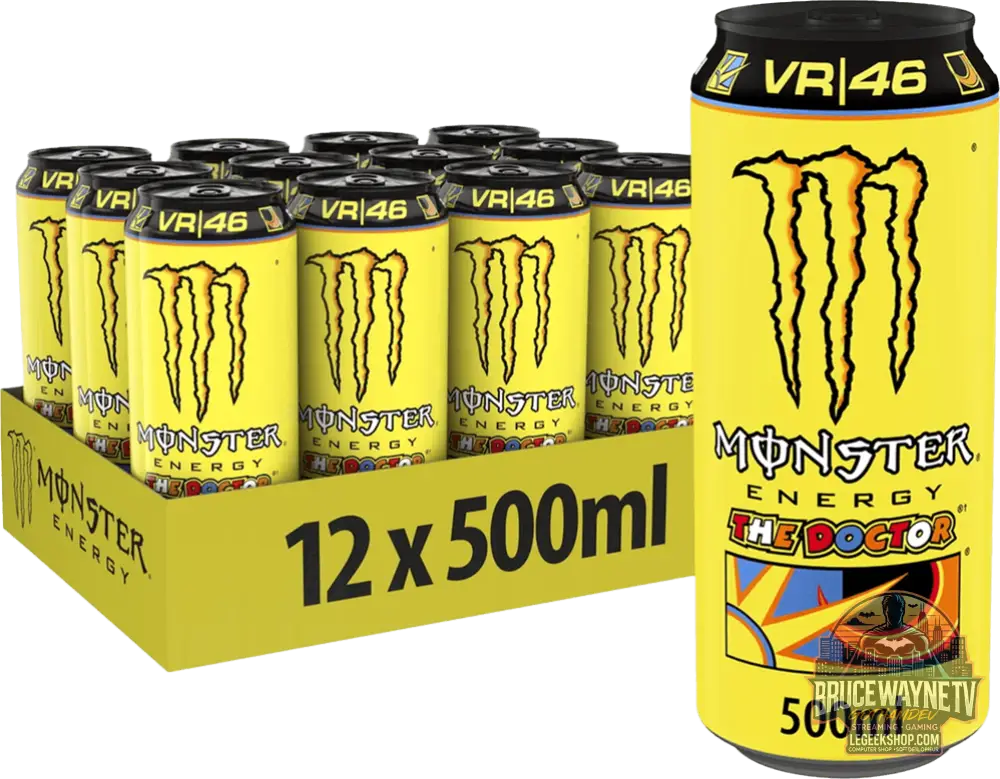 Monster Energy The Doctor (12 x 500 ml) ou à l’unité - Legeekshop