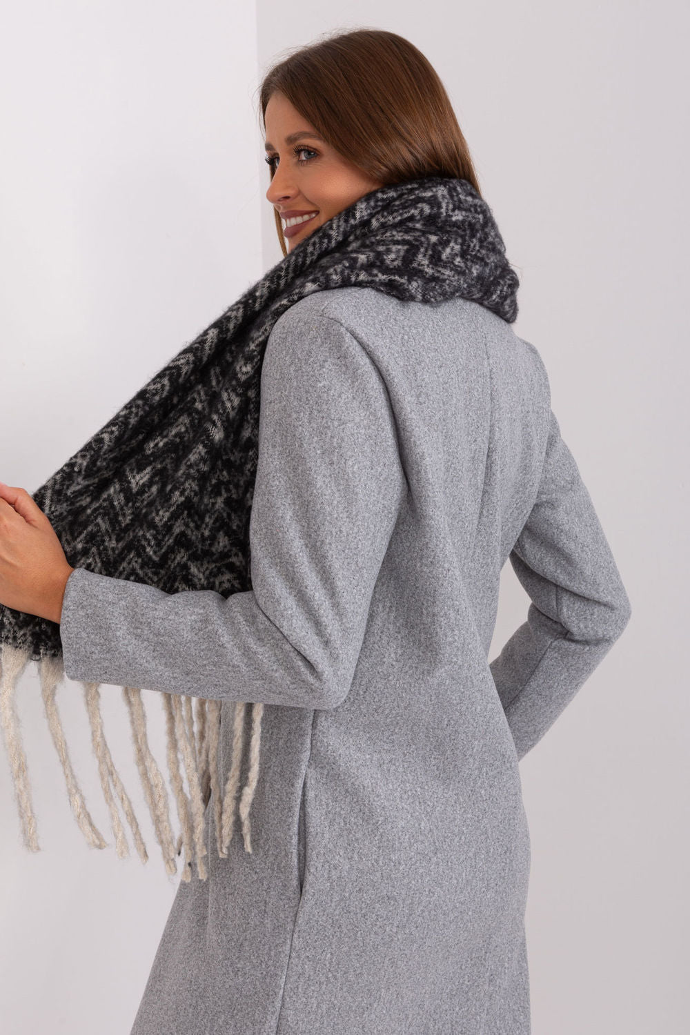 Châle femme AT — noir