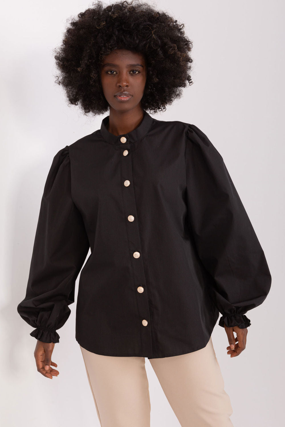 Blouse femme Lakerta — noir