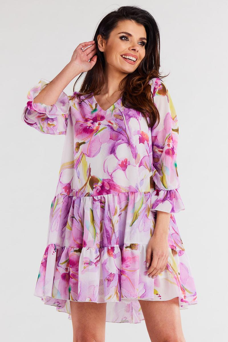 Robe femme awama De Jour De — violet