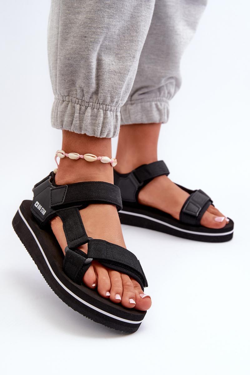 Sandales femme Step in style À Plateforme À — noir