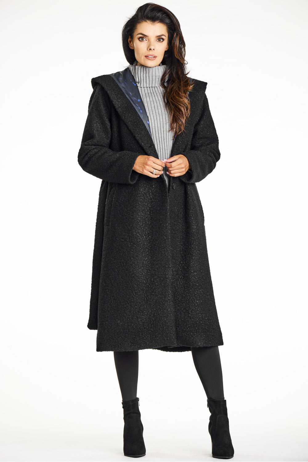 Manteau femme awama — noir