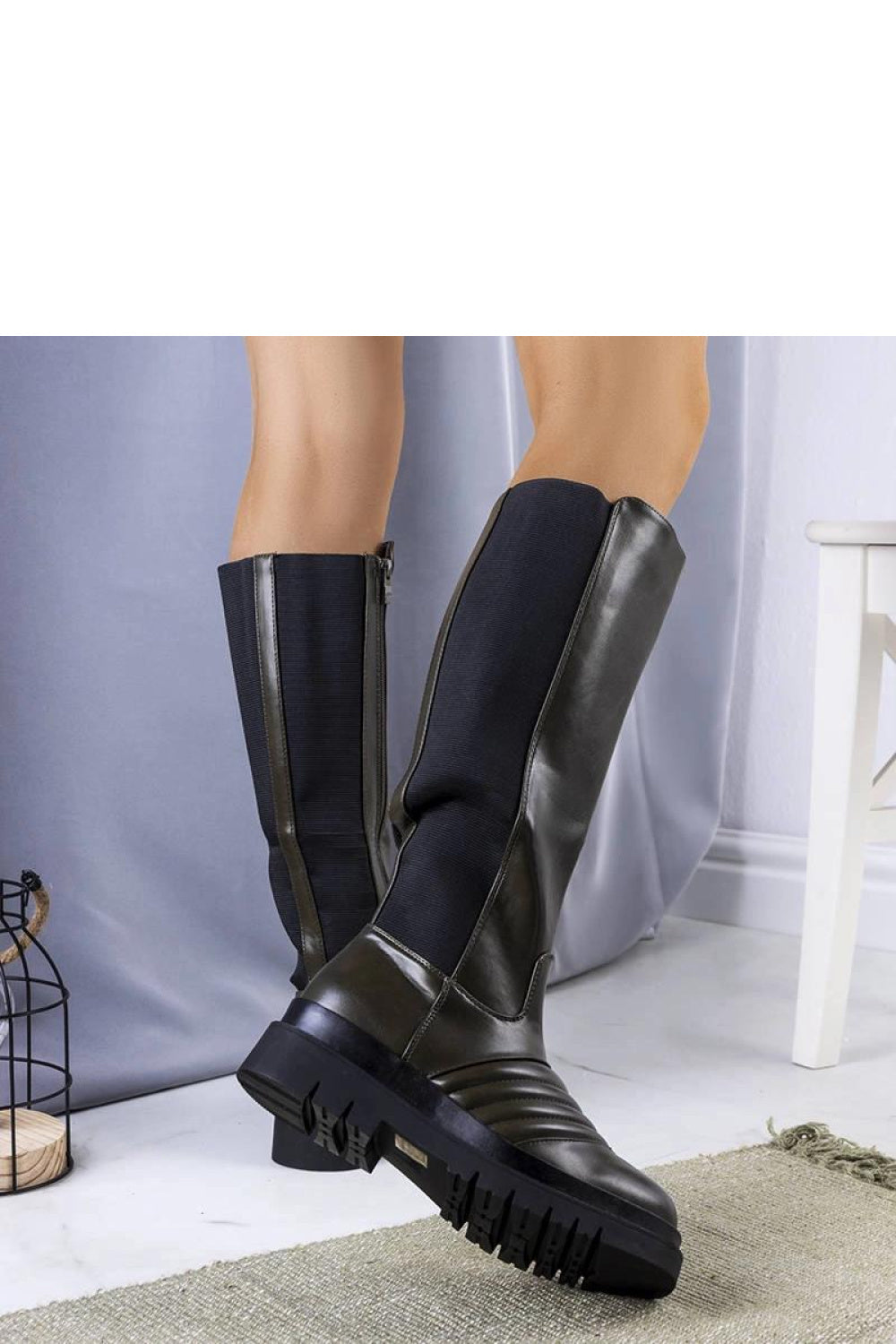 Bottes femme Solea Cuissardes Cuissardes — vert