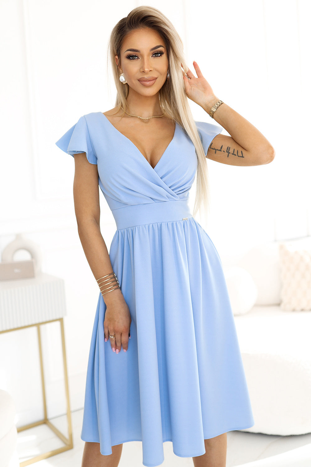 Robe femme Numoco De Soirée De — bleu