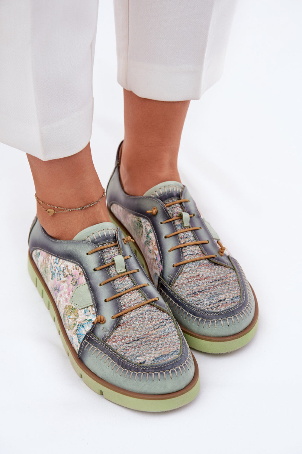 Bottes femme Step in style Chaussures Basses Chaussures — vert