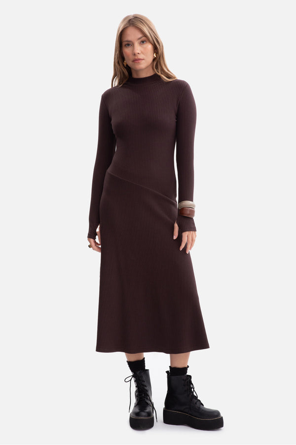Robe femme BeWear De Jour De — brun