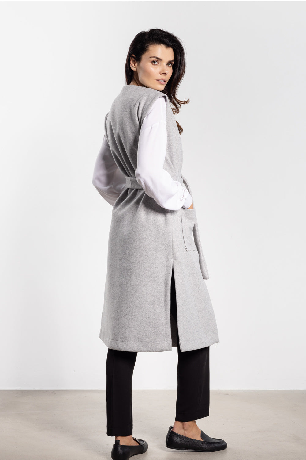 Gilet femme awama — gris