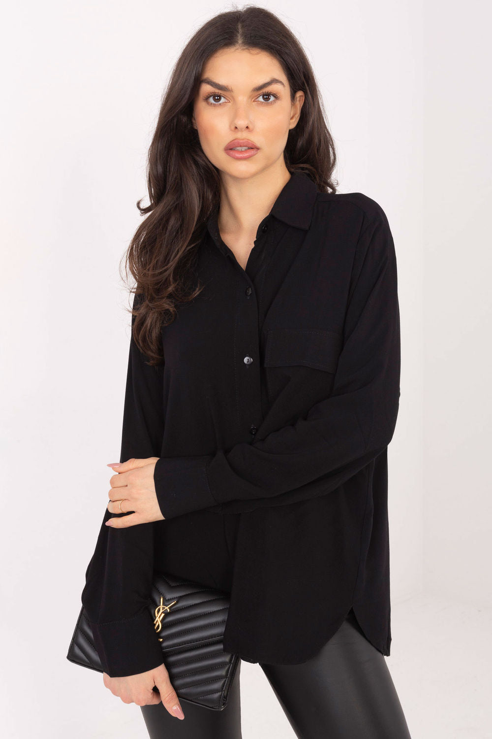 Blouse femme Lakerta — noir