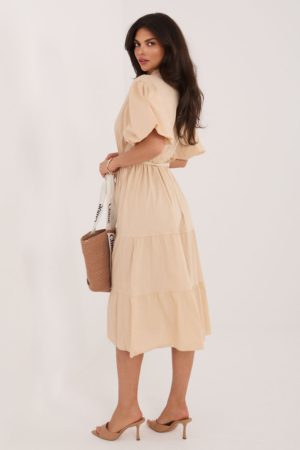 Robe femme Italy Moda De Jour De — beige