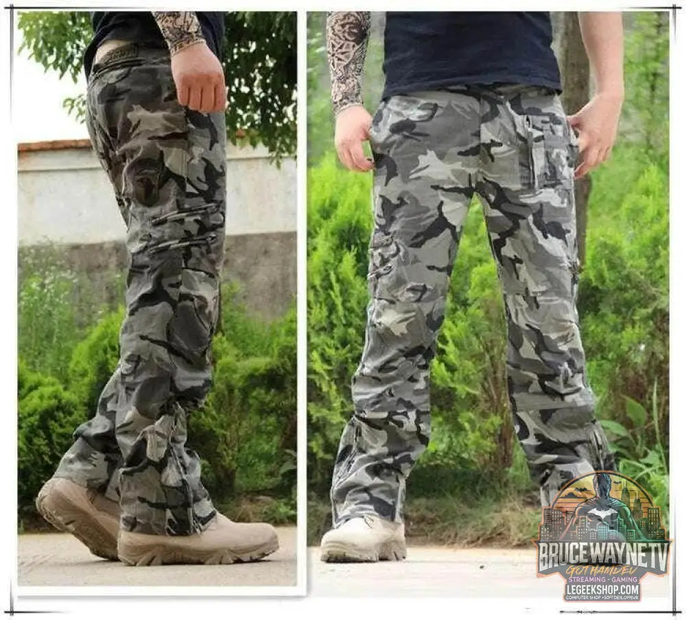 Pantalon Cargo Militaire Airborne Jeans - UNION ARMY - Legeekshop