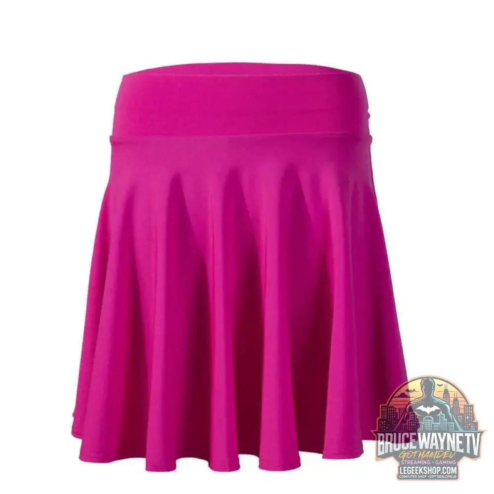 Mini jupe évasée pour femme, jupe courte basique, mode polyvalente, noire, décontractée, patineuse, moyenne plissée, moelleuse, grande taille, 2023 | Wayne Outfitters - Legeekshop