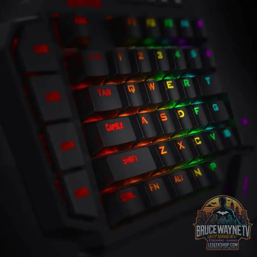 🎮 Clavier Mécanique Redragon K585 DITI – Gaming à Une Main | Rétroéclairage RGB & Hot-Swap - Legeekshop