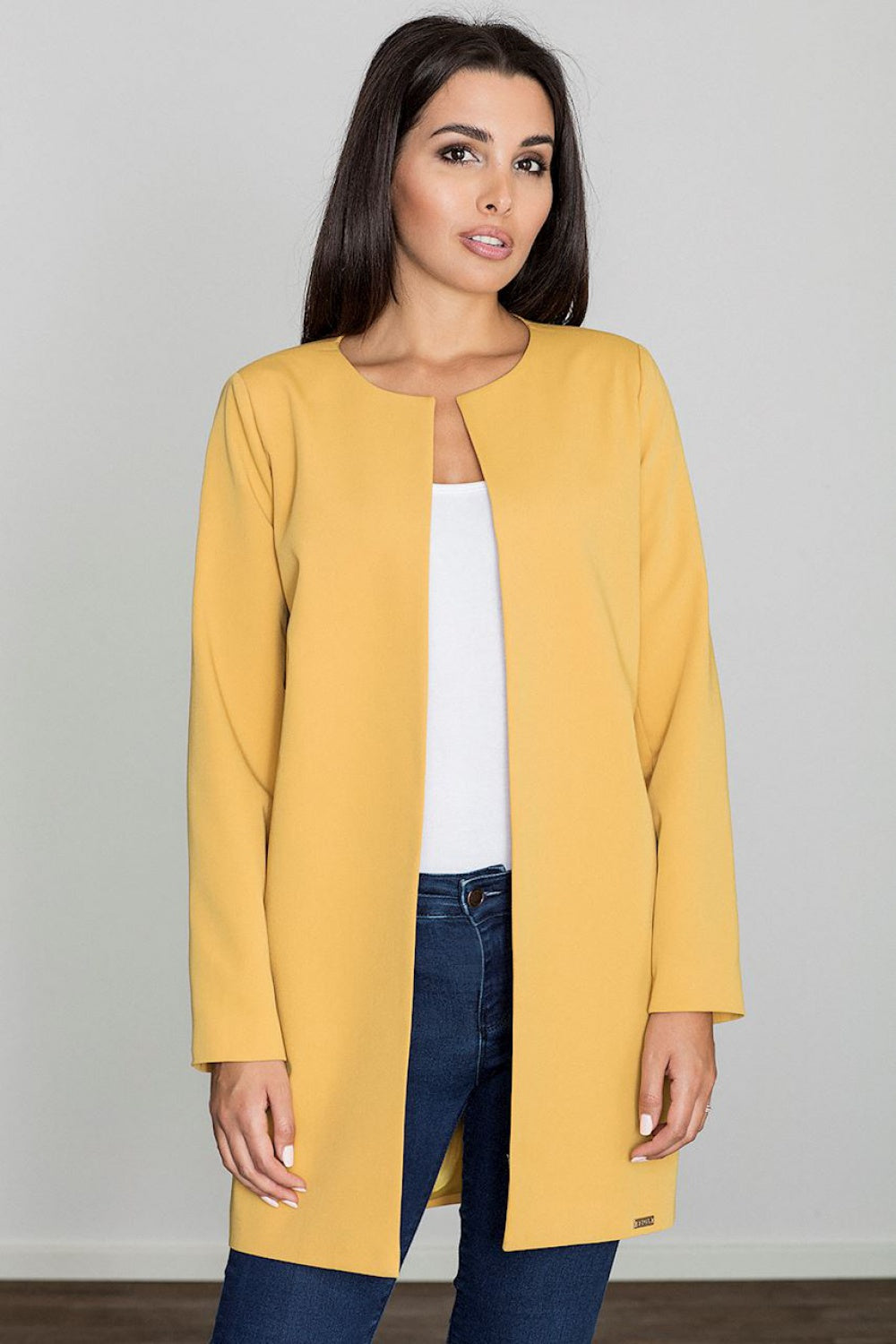 Manteau femme Figl — jaune