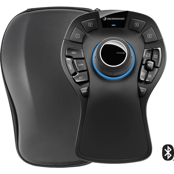 3DConnexion SpaceMouse Pro Wireless - Bluetooth Edition, souris - 3DConnexion