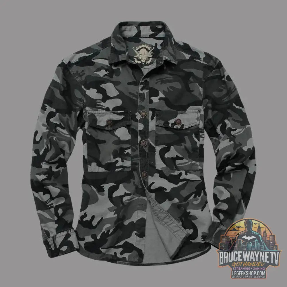 🌸 Chemise Décontractée Homme – Style Coréen Printemps 2025 - Legeekshop