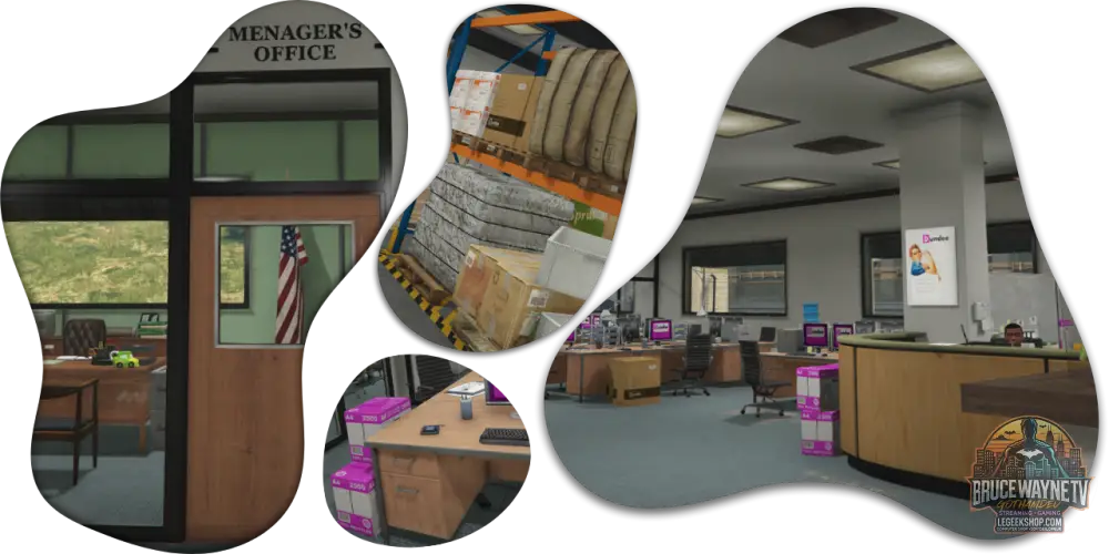 🗺️ Ticket to Roxwood v2 — détail mapping fivem, vue 9, LeGeekShop