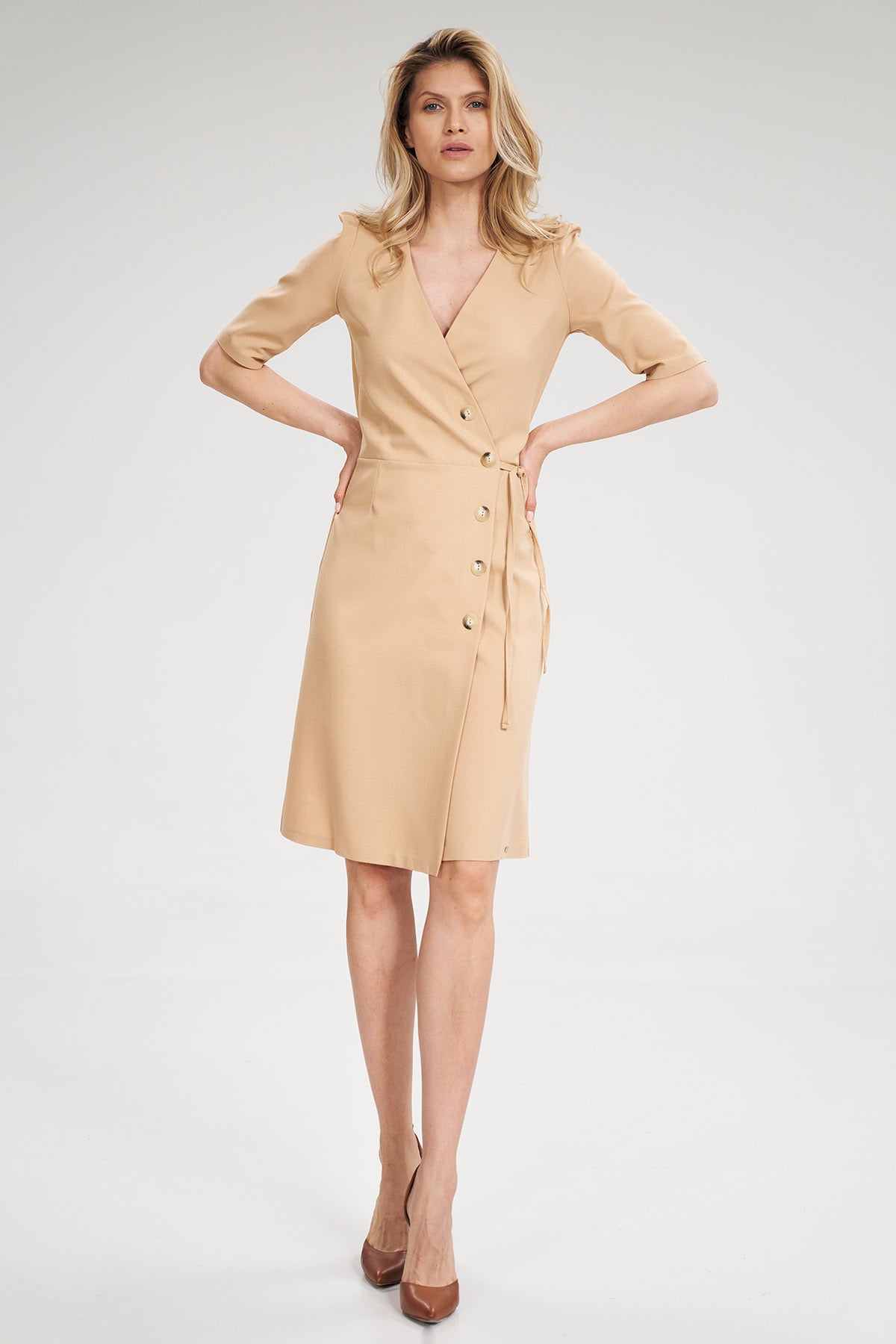 Robe femme Figl De Jour De — beige