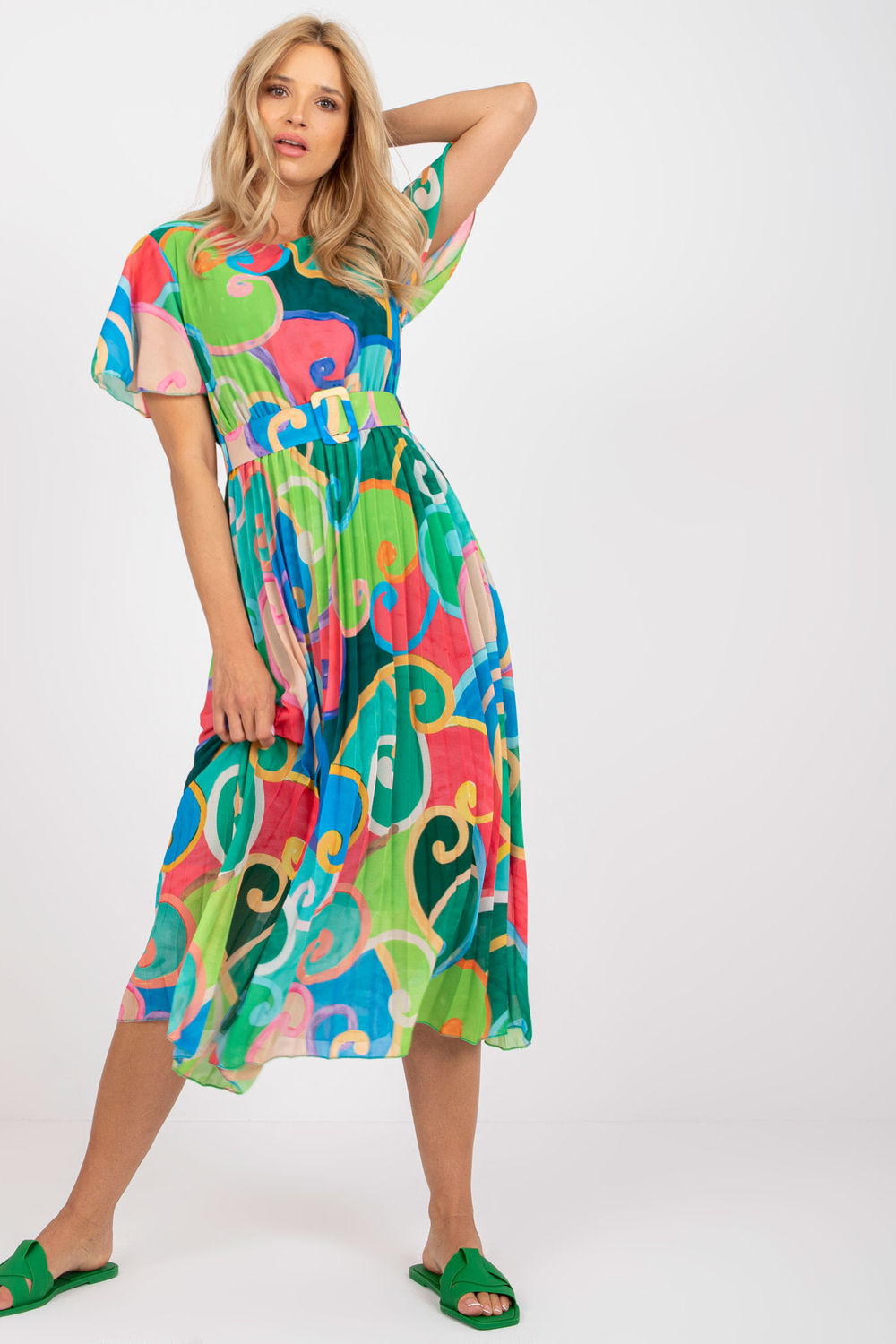 Robe femme Italy Moda De Jour De — vert