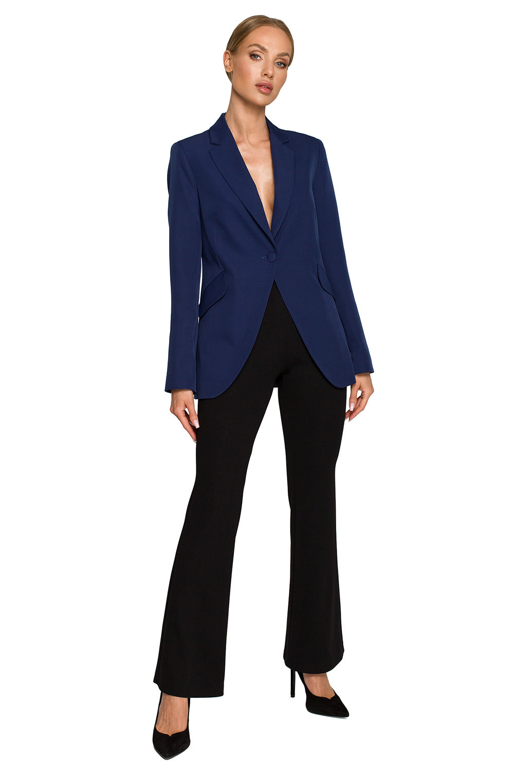 Blazer femme Moe — bleu marine