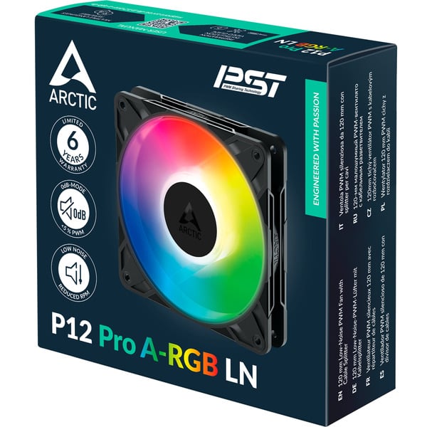 ARCTIC P12 Pro A-RGB LN, Gehäuselüfter - ARCTIC - vue 9