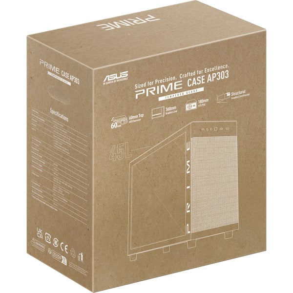 ASUS PRIME AP303 TG, Tower-Gehäuse - ASUS - vue 16