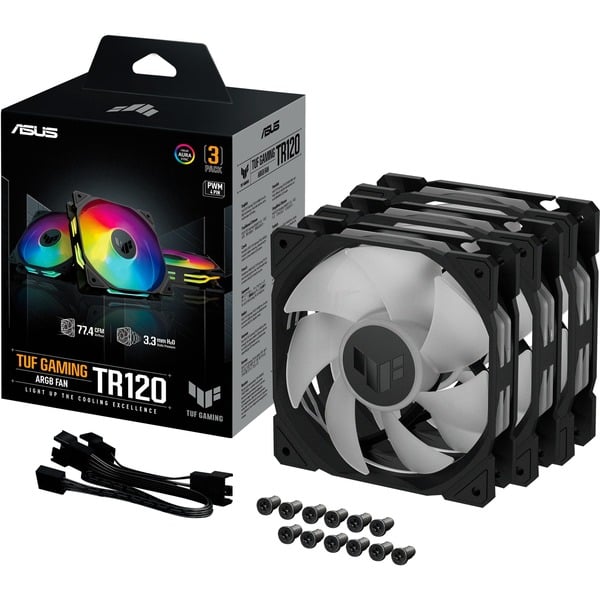 ASUS TUF GAMING TR120 ARGB, Gehäuselüfter - ASUS