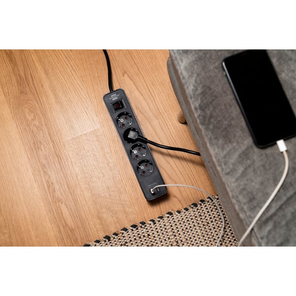 Brennenstuhl Ecolor Steckdosenleiste 4-fach, 2x USB-C - Brennenstuhl - vue 7