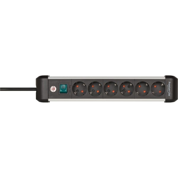 Brennenstuhl Premium-Alu-Line Steckdosenleiste 6-fach - Brennenstuhl - vue 2