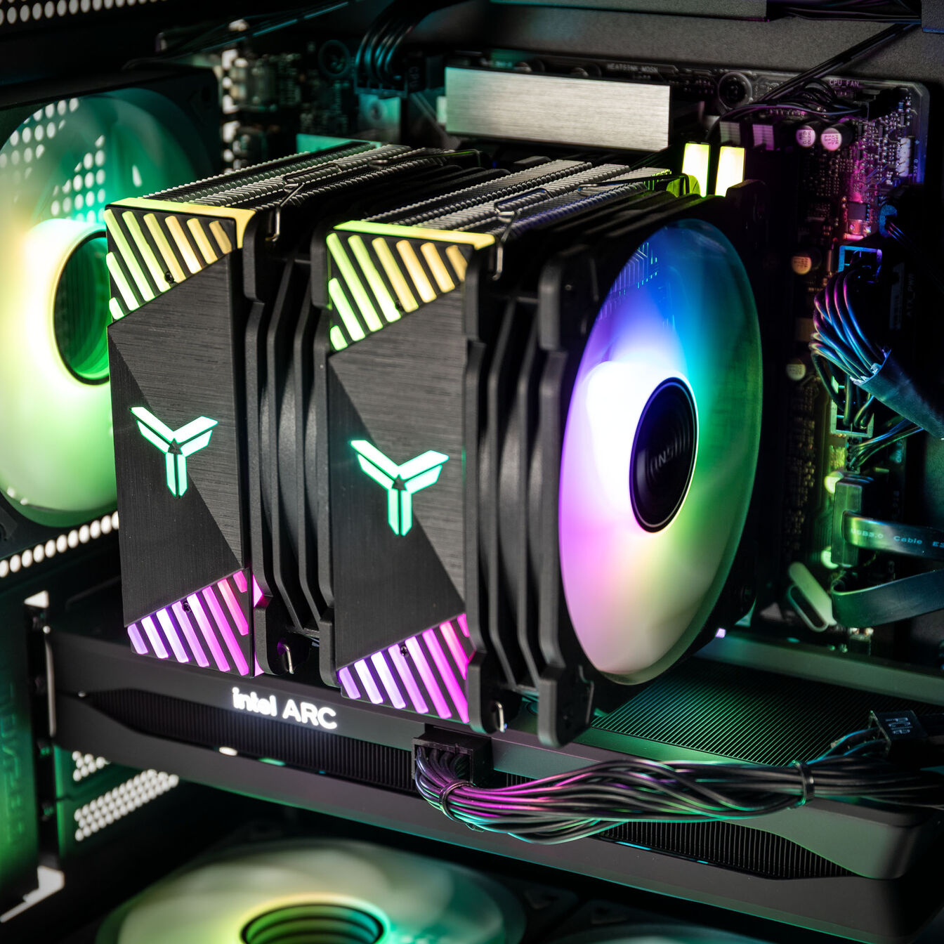 Gaming-PC BreezeBox, Intel Core Ultra 7 265k, Intel Arc B580 12GB - Fertig PC - King Mod Systems - vue 6