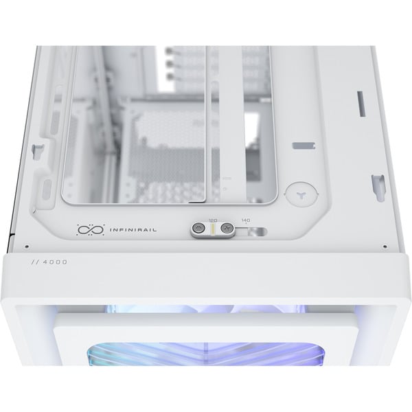 Corsair FRAME 4000X RS White, Tower-Gehäuse - Corsair - vue 12