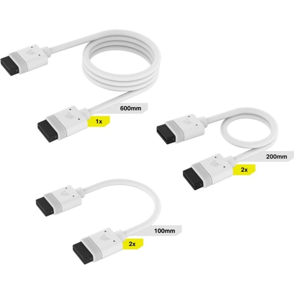 € 29,40 Corsair iCUE LINK câble-Kit, 600 / 200 / 100mm, gerade - Corsair - vue 2