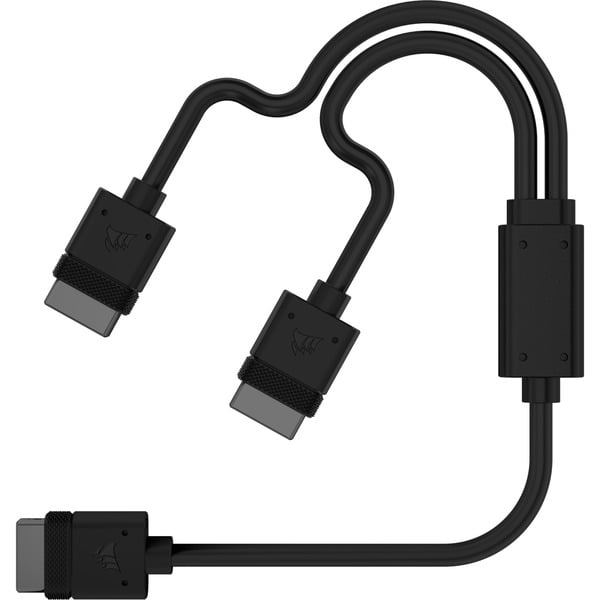 (€ 21,00 / 1 m) Corsair iCUE LINK Y-câble, 600mm, gerade - Corsair - vue 2