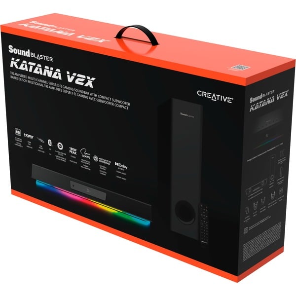 Creative SB Katana V2X, Soundbar - Creative - vue 8