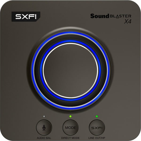 Creative SoundBlaster X4, Soundkarte - Creative - vue 4