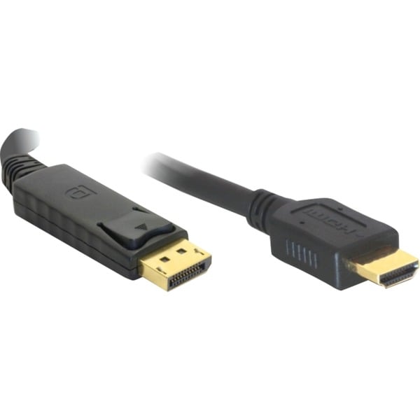 DeLOCK Adapterkabel DisplayPort-Stecker > HDMI-Stecker - DeLOCK - vue 3