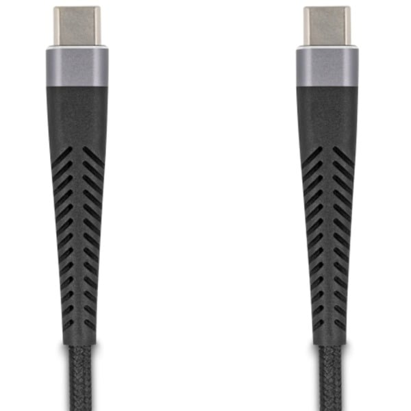 (€ 2,52 / 1 m) DeLOCK USB 2.0 câble, USB-C Stecker > USB-C Stecker avec verlängertem Knickschutz - DeLOCK - vue 2
