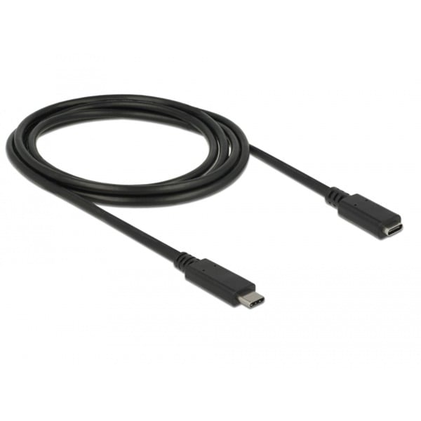 DeLOCK USB 3.2 Gen 1 Verlängerungskabel, USB-C Stecker > USB-C Buchse - DeLOCK
