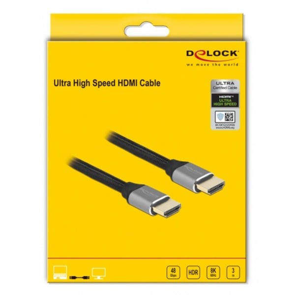 DeLOCK Ultra High Speed HDMI-câble 48 Gbps 8K 60Hz - DeLOCK - vue 3