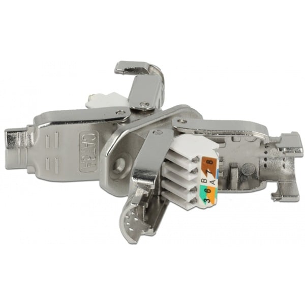 € 9,07 DeLOCK Verbinder pour Netzwerkkabel Cat.6a STP werkzeugfrei, Kupplung - DeLOCK - vue 2