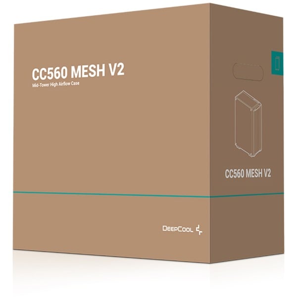 DeepCool CC560 MESH V2, Tower-Gehäuse - DeepCool - vue 12