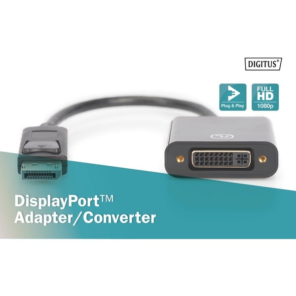 € 7,48 Digitus Adapter / Konverter DisplayPort > DVI - Digitus - vue 6