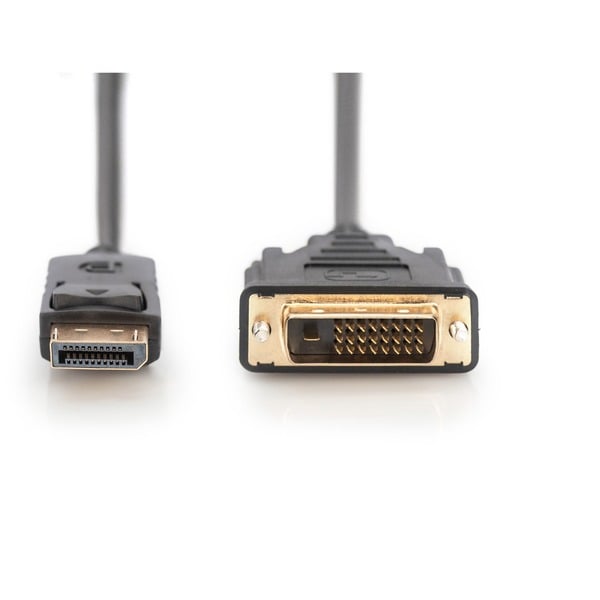 (€ 4,58 / 1 m) Digitus Adapterkabel DisplayPort > DVI-D, Interlock - Digitus - vue 2